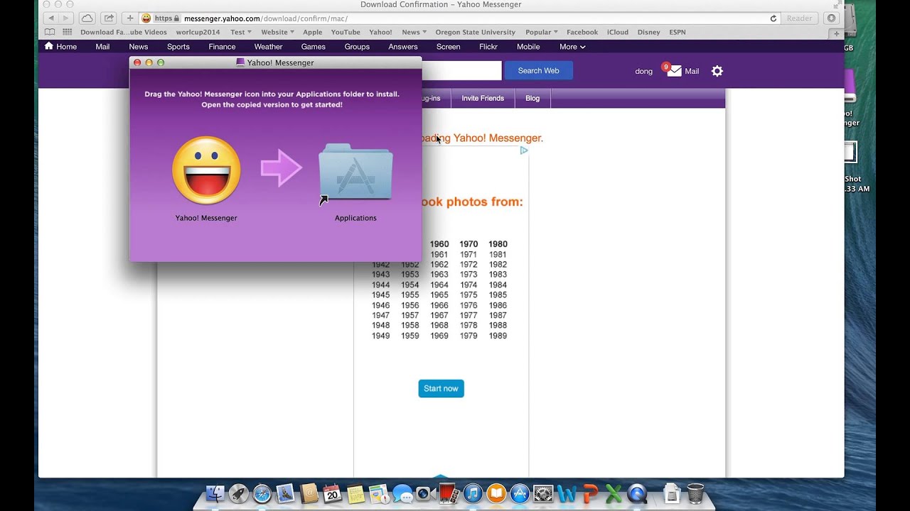 New Yahoo Messenger For Mac Yosemite
